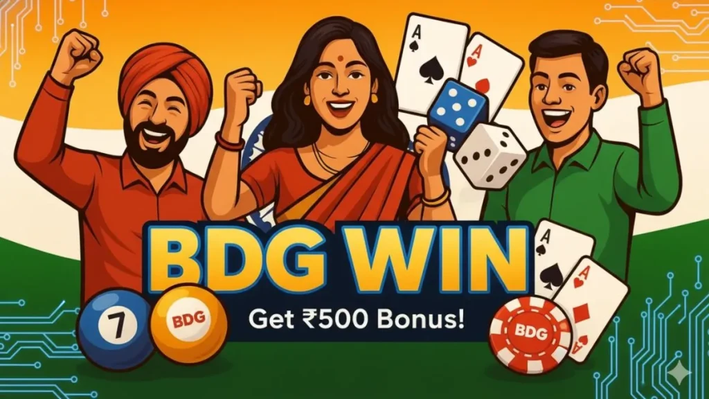 BDG Game Registration Screen
